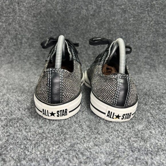 Converse Sneakers‎ Women's Size 10 Black Chuck Taylor All Star Low Lace Shoes - Picture 6 of 13